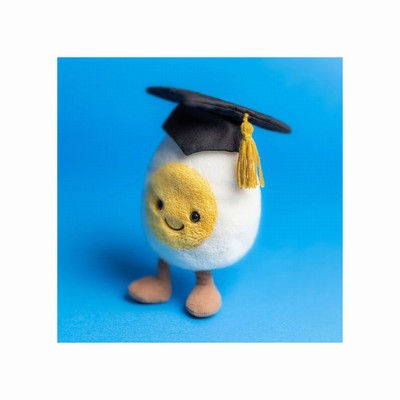 Jellycat Boiled Egg Graduation USA | 73462TMAY